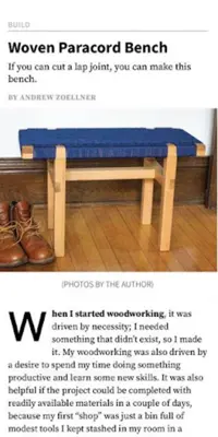 Popular Woodworking Magazine android App screenshot 2